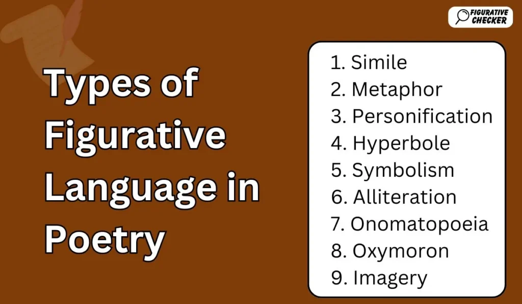 Types of Figurative Language in Poetry